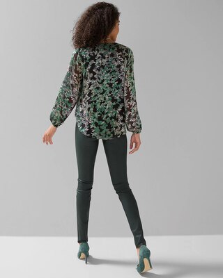 Long Sleeve Silk Blouse