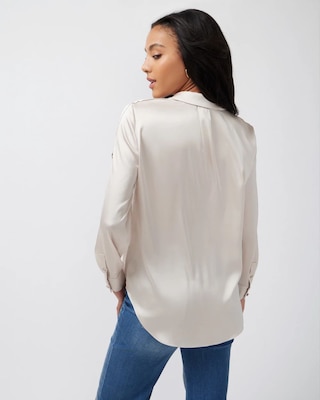 Soft Shirt with Adjustable Sleeves
