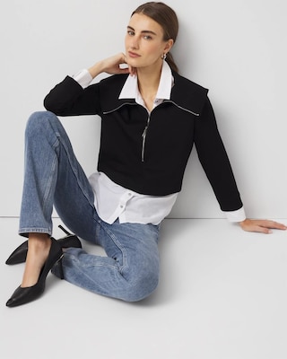 Ponte Jacket + Shirt click to view larger image.