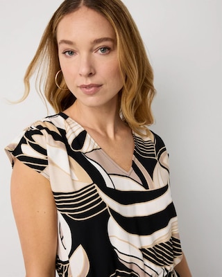 Smocked Waist Midi Dress click to view larger image.