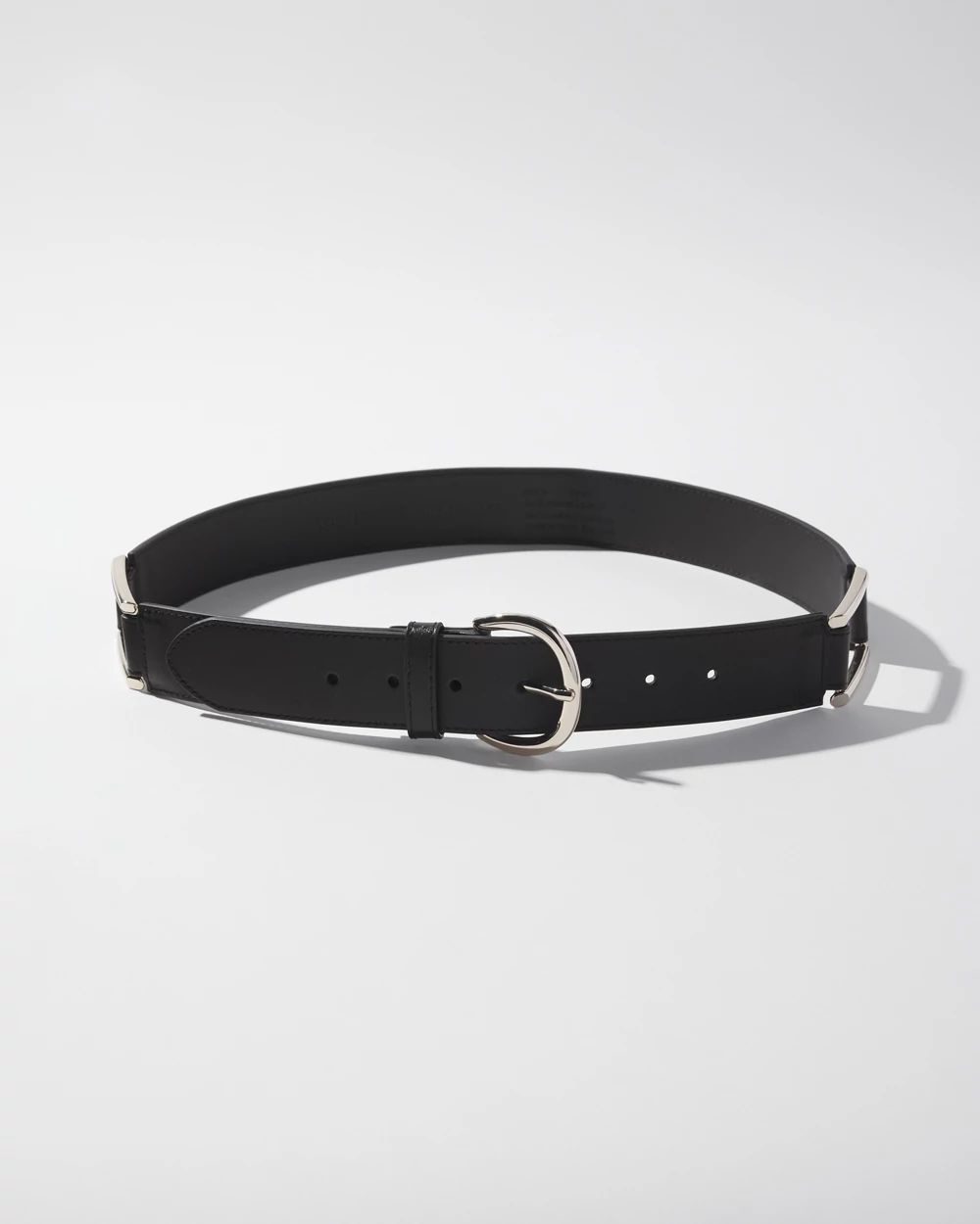 Metal Station Denim Belt