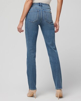 High-Rise Sculpt Straight Jeans
