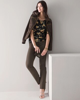 WHBM® Elle Slim Trouser Comfort Stretch Pants