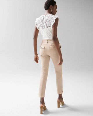 High-Rise Pret-A-Jet Slim Ankle Pants click to view larger image.