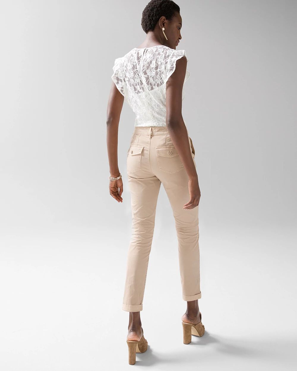 High-Rise Pret-A-Jet Slim Ankle Pants