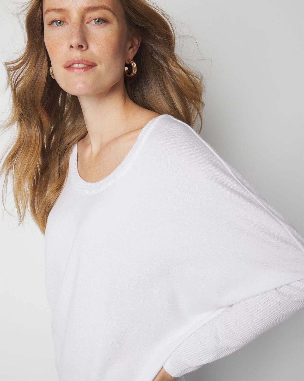 Long Sleeve Ribbed Tunic click to view larger image.