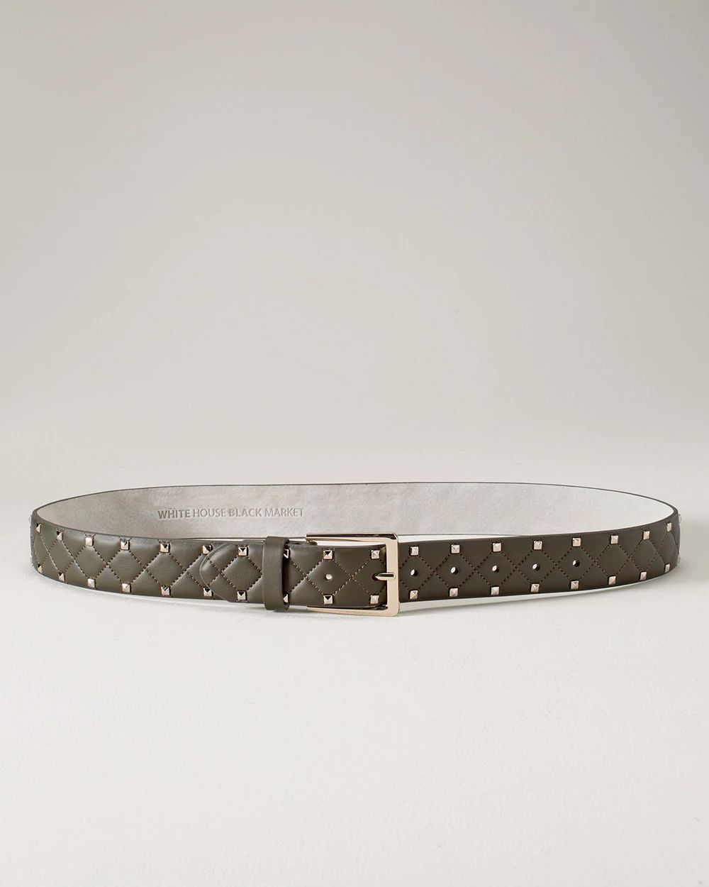 Quilted Stud Belt click to view larger image.