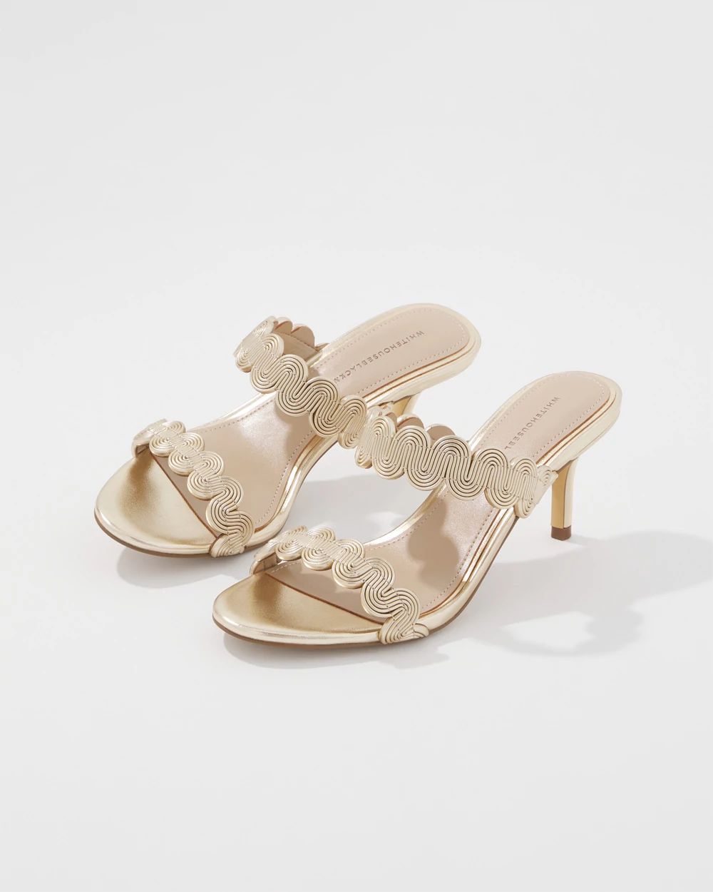 Double Strapped Heeled Sandal