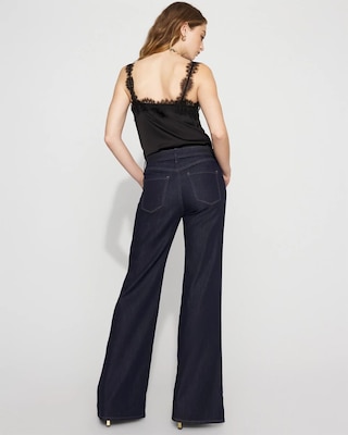 High-Rise Belted Wide-Leg Jean click to view larger image.