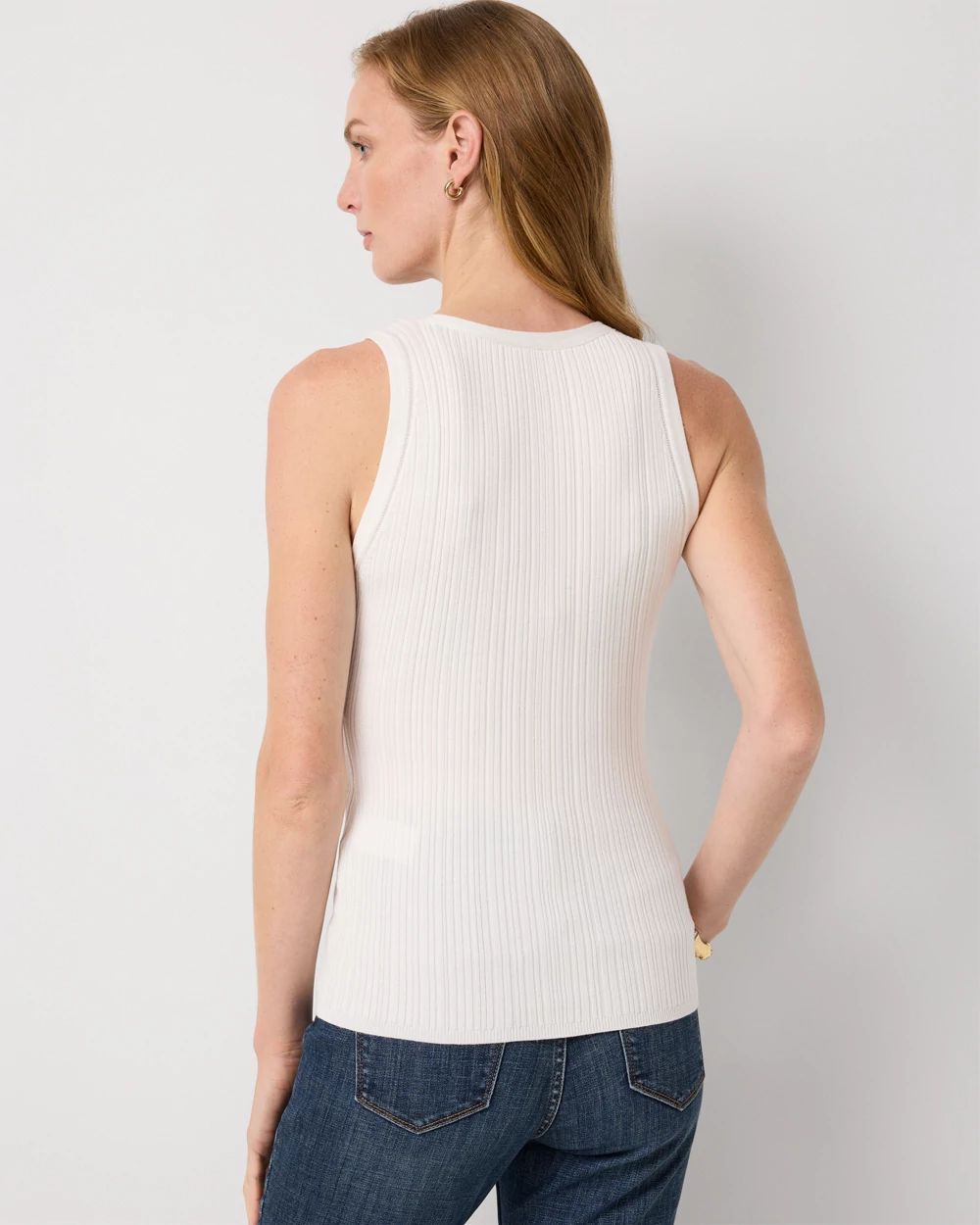 Knit Henley Tank click to view larger image.