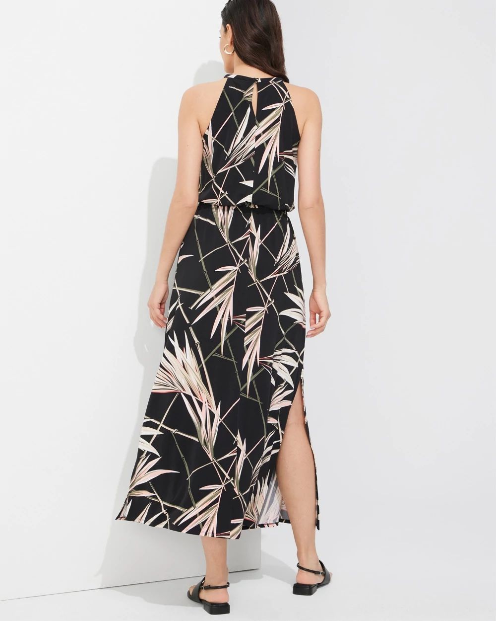 Outlet WHBM Halter Maxi Dress click to view larger image.