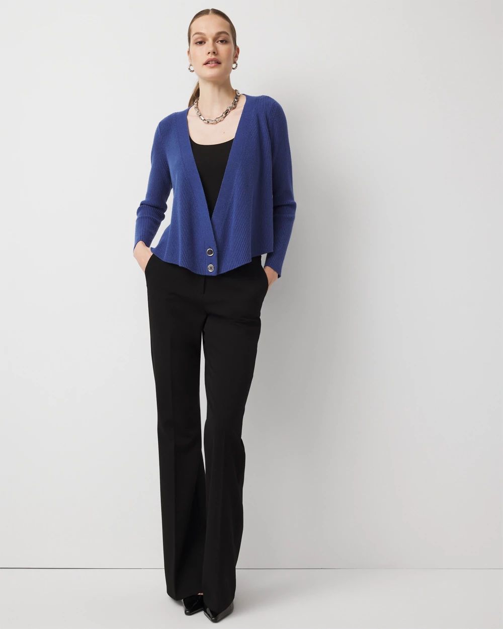 Petite Surplice Cardigan
