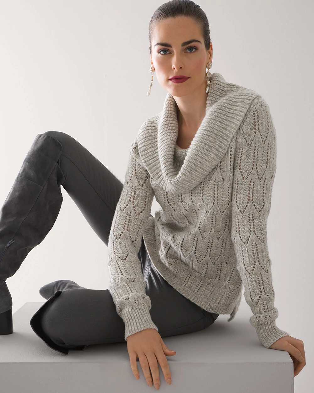 Sweater white top house black market