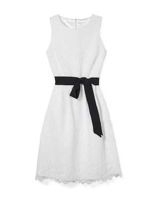 Lace Fit & Flare Dress