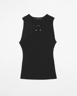 Sleeveless Hardware Tank click to view larger image.