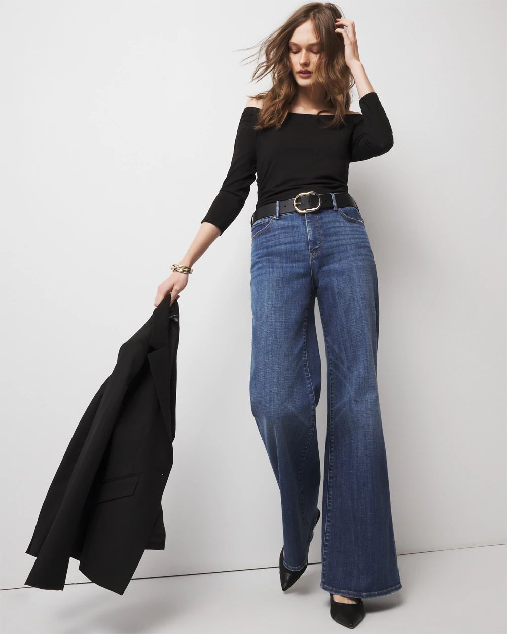 Off-The-Shoulder Ruched Top