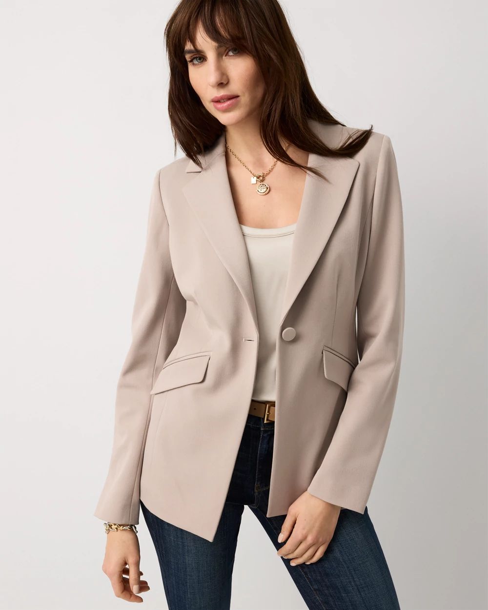 WHBM® One-Button Blazer