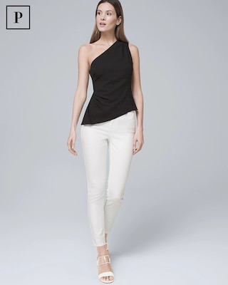 Petite One-Shoulder Bodice Top click to view larger image.