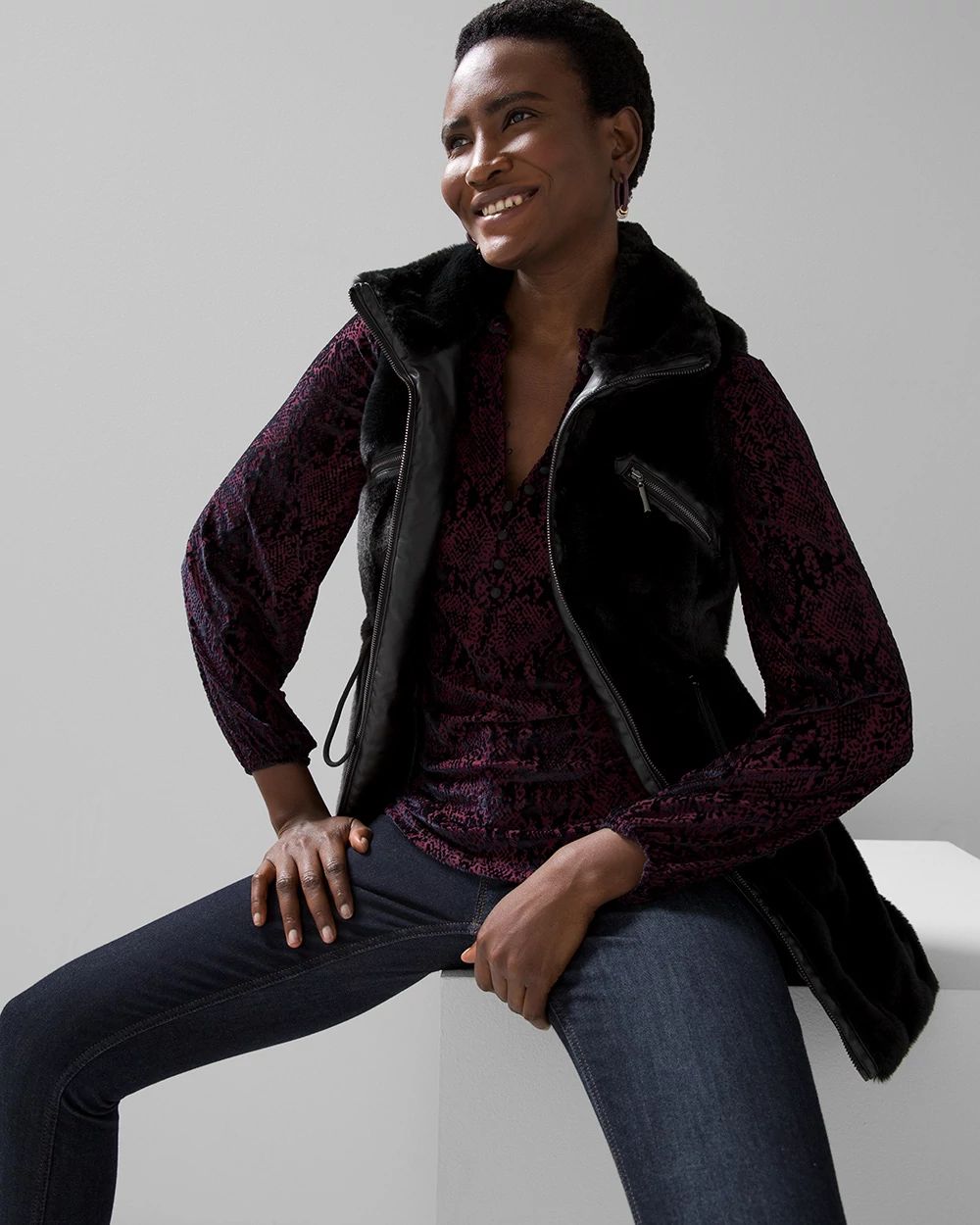 Faux Fur Vest