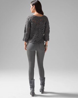 Crochet Bateau Sweater