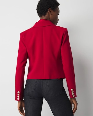 WHBM® Cropped Blazer click to view larger image.