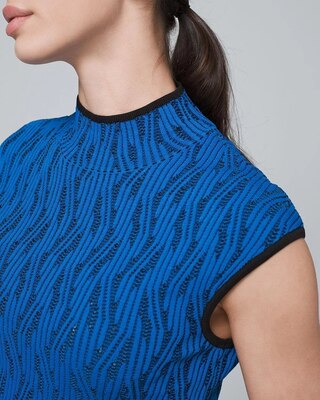 Mockneck Pullover Sweater