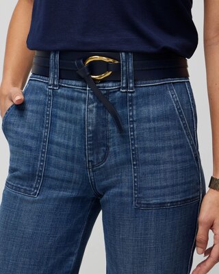 Metal Buckle Waist Belt