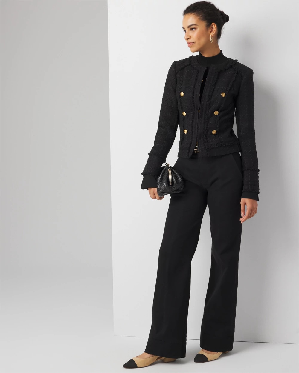 Cutaway Tweed Jacket