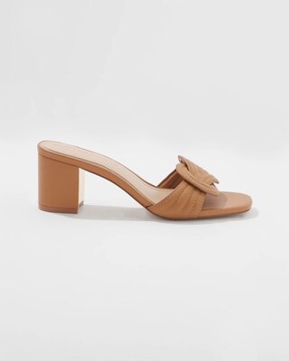 Interlock Leather Sandal click to view larger image.