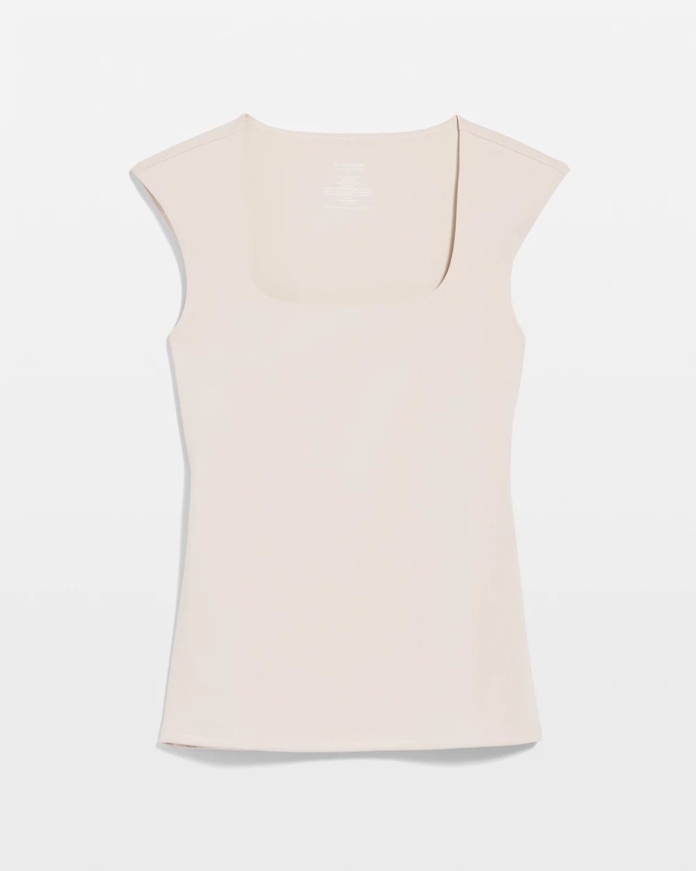 WHBM FORME™ All Ways Stretch Square Neck Top click to view larger image.