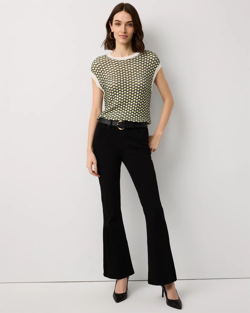 High-Rise Flare Jean