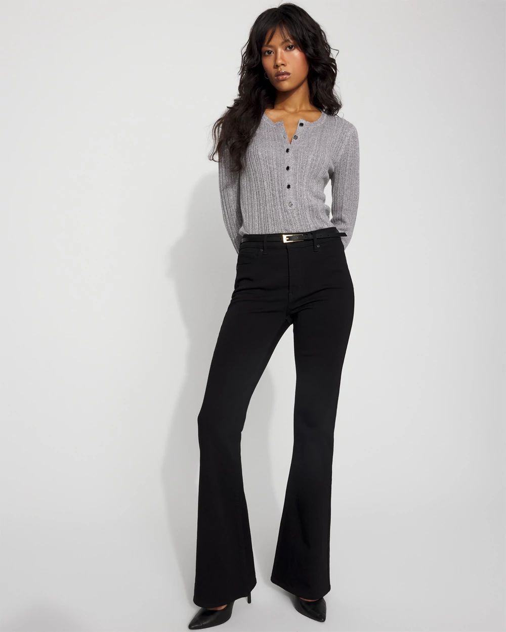 High-Rise Flare Jean