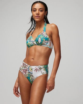 High-Waist Wrap Bikini Bottom