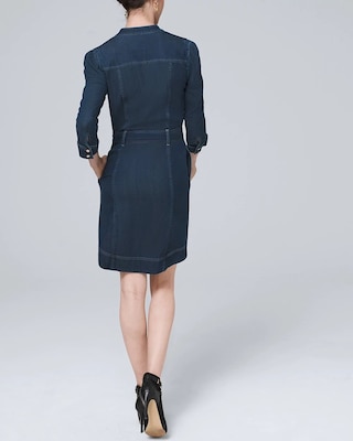 Petite Ultra-Soft Denim Dress click to view larger image.