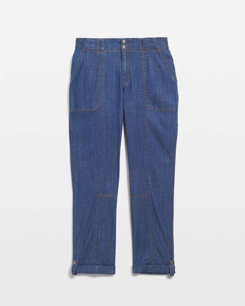 Mid-Rise Pret-a-Pedi Crop Pant