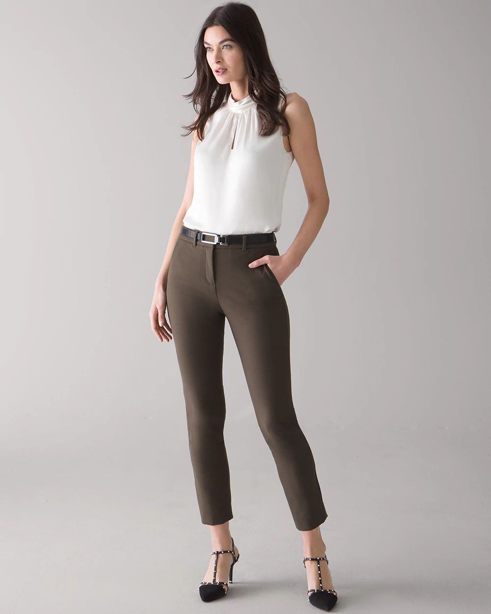 Slim Ankle Comfort Stretch Pants