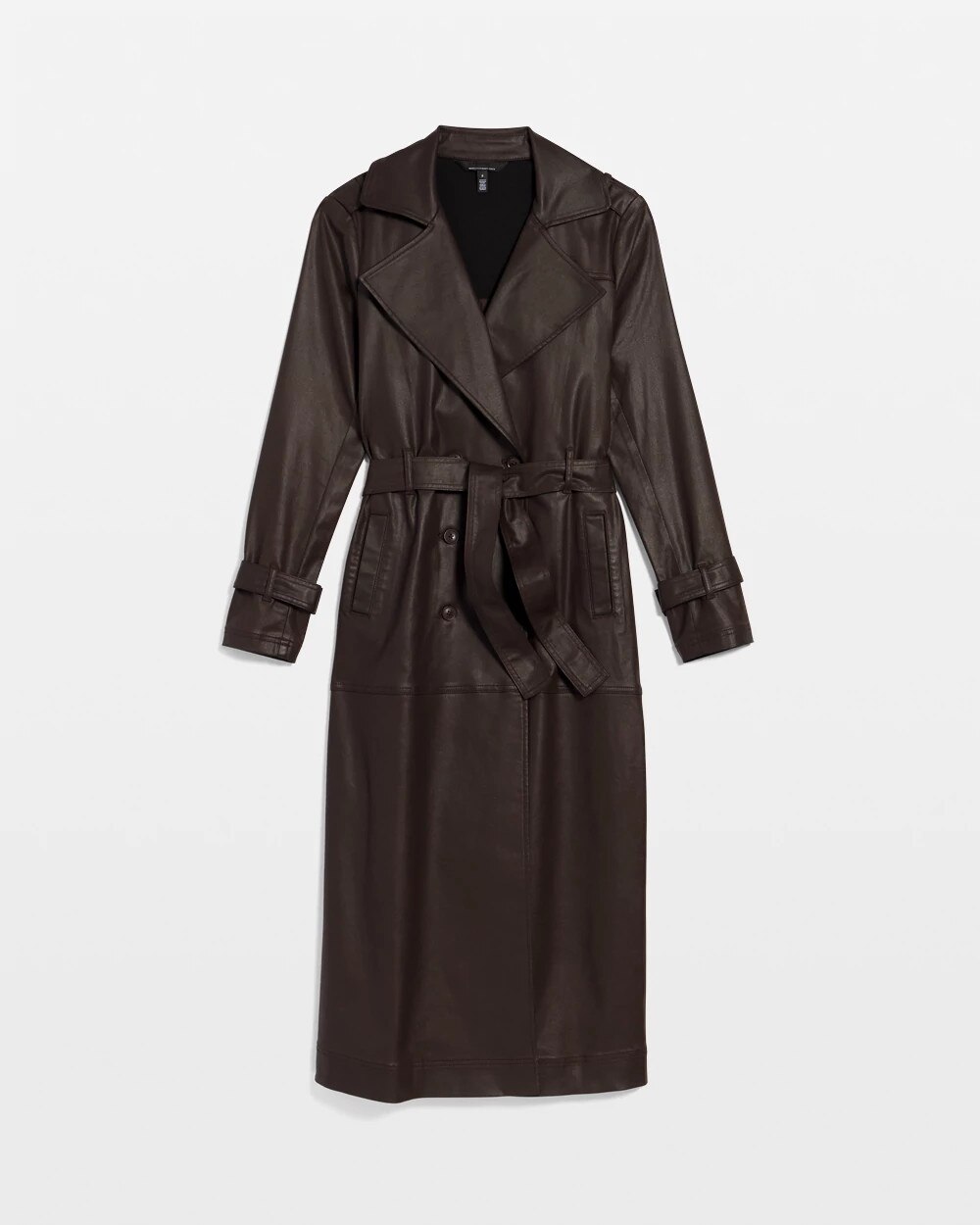 Coated Trench Coat - image 5