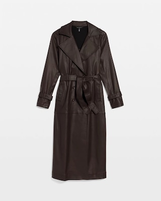 Coated Trench Coat click to view larger image.