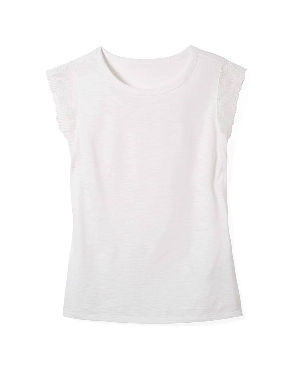 Lace Sleeve Tee