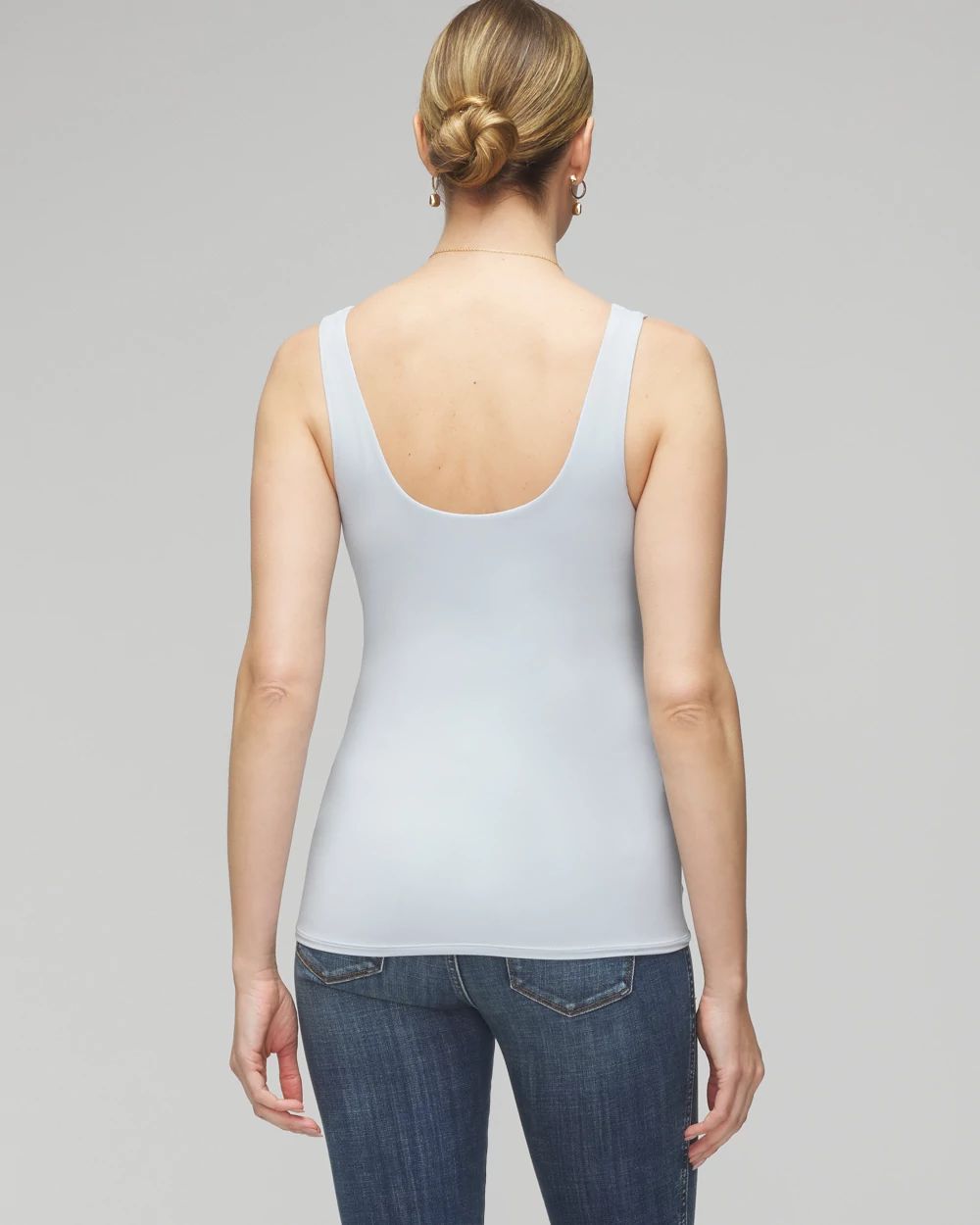 WHBM FORME™ All Ways Stretch Dual Neck Tank