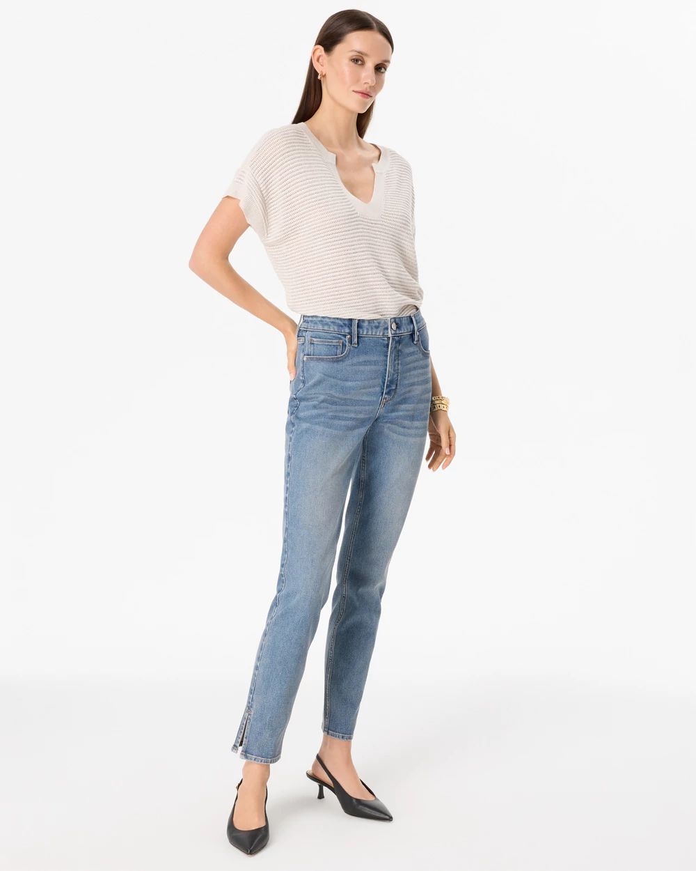 High-Rise Skinny Ankle Jean