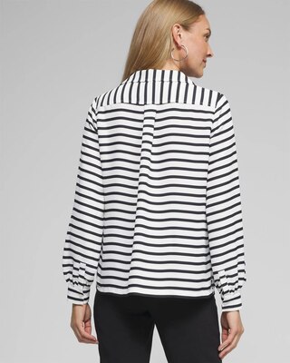 Outlet WHBM Collared Soft Shirt
