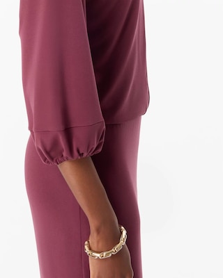 V-neck Mini Dress click to view larger image.