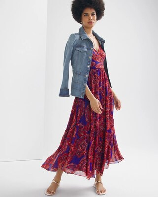 Paisley Midi Dress