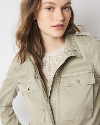 Relaxed Utility Jacket click to view larger image.