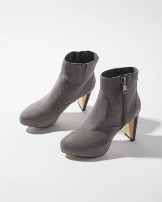 Suede Ankle Boots click to view larger image.