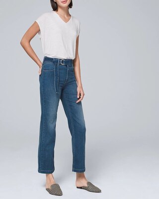 EASY FIT HIGH-RISE JEANS