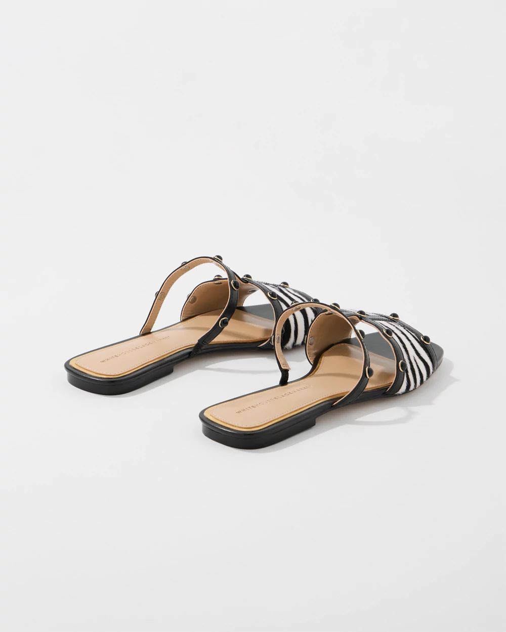 Zebra Sandals