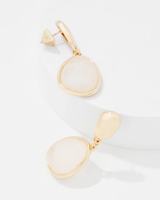 Quartz Drop Earrings click to view larger image.