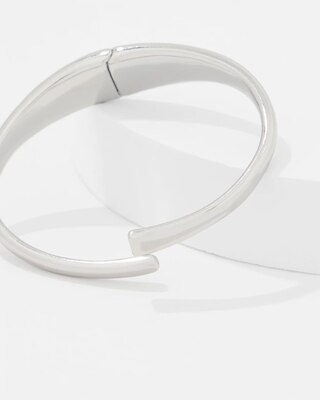 Silver Sculptural Cuff click to view larger image.